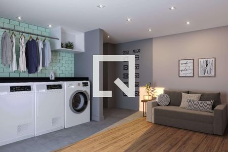 Apartamento à venda com 34m², 2 quartos e sem vaga Apartamento à venda com 34m², 2 quartos e sem vagaLavanderia