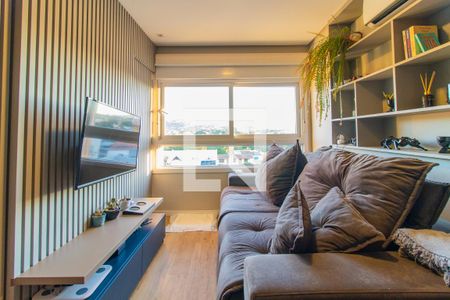 Sala de apartamento para alugar com 1 quarto, 38m² em Partenon, Porto Alegre