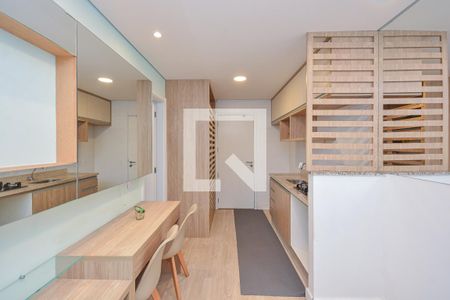 Sala/Cozinha de apartamento para alugar com 1 quarto, 38m² em Jardim Prudência, São Paulo