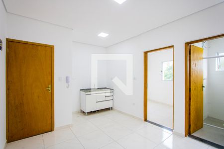 Sala/Cozinha de kitnet/studio para alugar com 1 quarto, 32m² em Jardim Ocara, Santo André