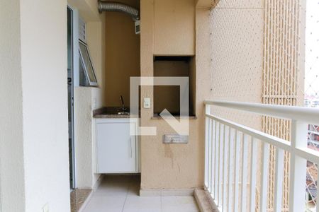 Varanda Gourmet de apartamento para alugar com 2 quartos, 64m² em Campestre, Santo André