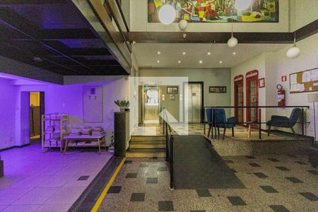 Studio à venda com 28m², 1 quarto e sem vagaHall Social