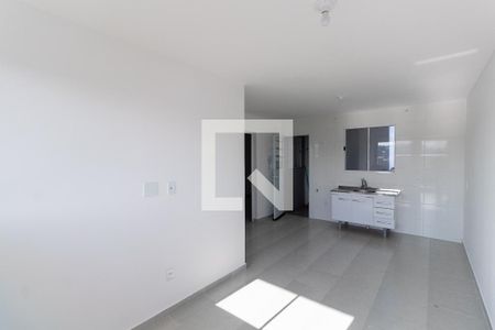 Sala/Cozinha de apartamento para alugar com 2 quartos, 52m² em Vila Ré, São Paulo
