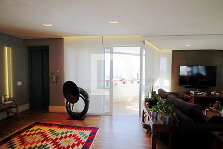 Sala 2  de apartamento para alugar com 3 quartos, 210m² em Vila Andrade, São Paulo