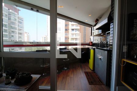 Varanda gourmet de apartamento para alugar com 3 quartos, 210m² em Vila Andrade, São Paulo