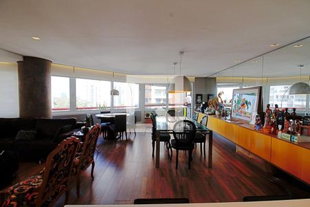 Sala de apartamento para alugar com 3 quartos, 210m² em Vila Andrade, São Paulo