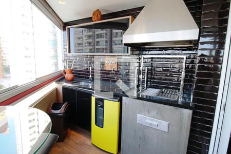 Varanda gourmet de apartamento para alugar com 3 quartos, 210m² em Vila Andrade, São Paulo