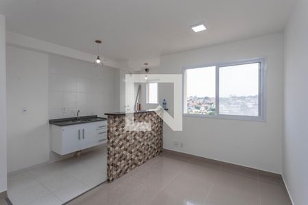 Sala  de apartamento para alugar com 2 quartos, 45m² em Piraporinha, Diadema