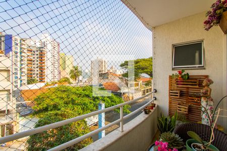 Apartamento à venda com 80m², 3 quartos e 1 vagaVaranda do quarto 1 e 2