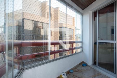 Varanda da Sala 1 de apartamento para alugar com 2 quartos, 202m² em Vila Monte Alegre, São Paulo