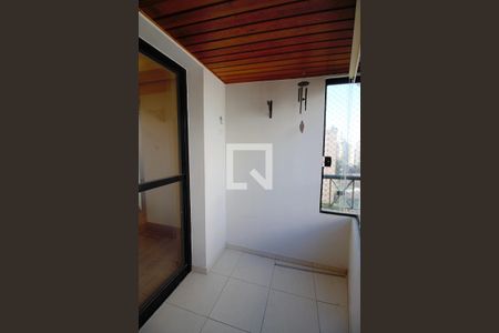 Varanda da Sala de apartamento à venda com 2 quartos, 55m² em Vila Andrade, São Paulo