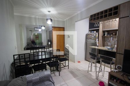 Sala de apartamento para alugar com 2 quartos, 70m² em Residencial Greenville, Ribeirão Preto