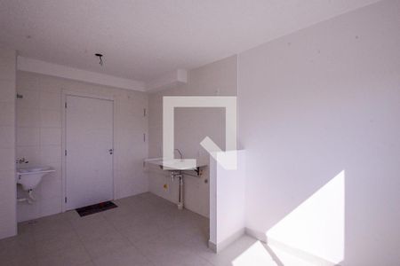 Sala/Cozinha de apartamento à venda com 2 quartos, 33m² em Sacomã, São Paulo