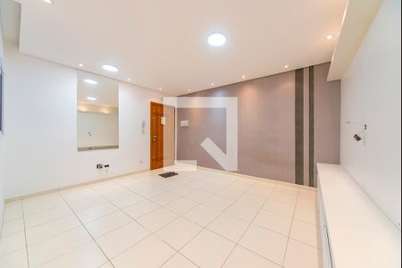 Sala de apartamento para alugar com 2 quartos, 55m² em Jardim Santo André, Santo André