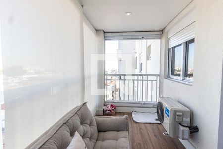 Apartamento à venda com 65m², 2 quartos e 2 vagasVaranda