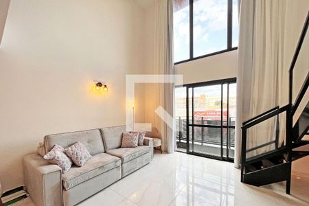 Sala de apartamento para alugar com 1 quarto, 45m² em Azenha, Porto Alegre