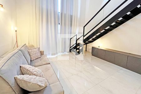 Sala de apartamento para alugar com 1 quarto, 45m² em Azenha, Porto Alegre