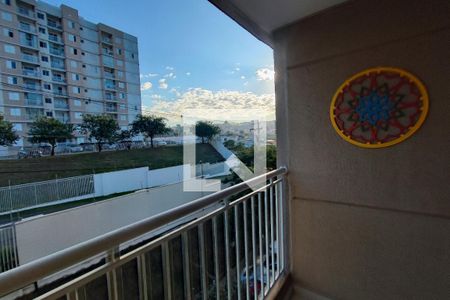 Varanda da Sala de apartamento para alugar com 3 quartos, 61m² em Jardim Ipaussurama, Campinas