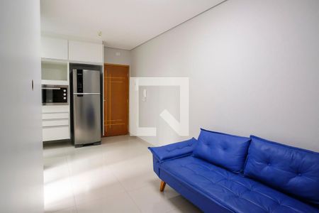 Sala de apartamento para alugar com 2 quartos, 46m² em Santa Maria, São Caetano do Sul