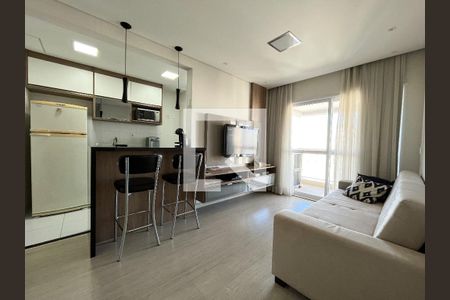 Sala de apartamento para alugar com 2 quartos, 64m² em Vila Alexandria, São Paulo