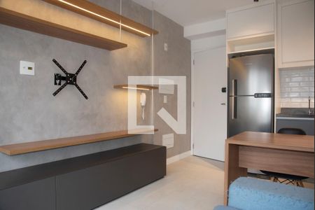 Sala de apartamento para alugar com 1 quarto, 31m² em Mirandópolis, São Paulo