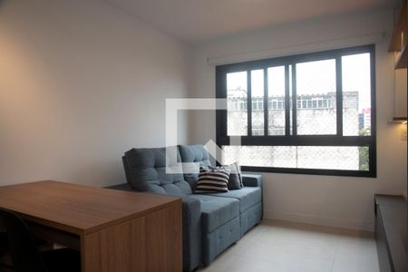 Sala de apartamento para alugar com 1 quarto, 31m² em Mirandópolis, São Paulo