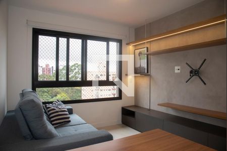Sala de apartamento para alugar com 1 quarto, 31m² em Mirandópolis, São Paulo