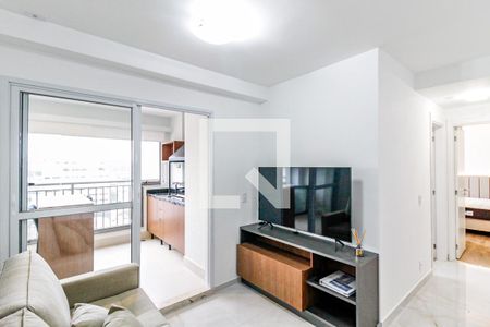 Sala de apartamento para alugar com 2 quartos, 72m² em Jardim Caravelas, São Paulo