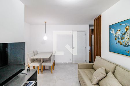 Sala de apartamento para alugar com 2 quartos, 72m² em Jardim Caravelas, São Paulo