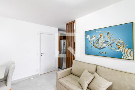 Sala de apartamento para alugar com 2 quartos, 72m² em Jardim Caravelas, São Paulo