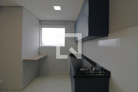 Cozinha de apartamento para alugar com 1 quarto, 25m² em Vila Santana, São Paulo
