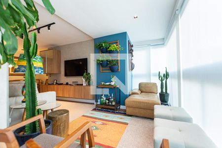 Sala de apartamento para alugar com 2 quartos, 90m² em Icaraí, Niterói