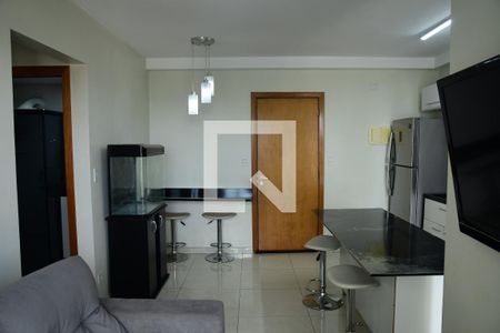 Sala de apartamento para alugar com 2 quartos, 58m² em Jardim Marilu, Cotia
