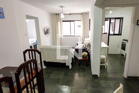 Sala de apartamento para alugar com 2 quartos, 79m² em Balneario Flórida, Praia Grande