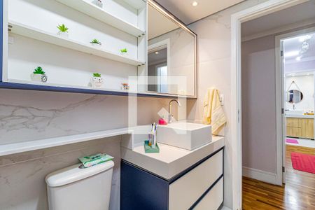 Apartamento à venda com 134m², 3 quartos e 2 vagasBanheiro social