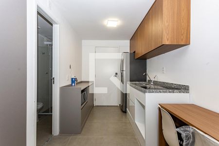 Studio para alugar com 27m², 1 quarto e sem vagaCozinha Studio