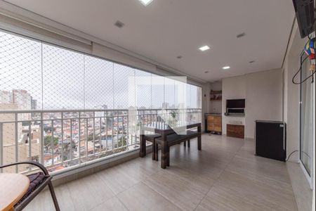 Varanda de apartamento à venda com 3 quartos, 115m² em Vila Gumercindo, São Paulo