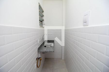 Cozinha de kitnet/studio para alugar com 1 quarto, 28m² em Centro, Rio de Janeiro