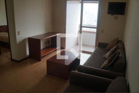 Sala de apartamento para alugar com 1 quarto, 44m² em Centro, Curitiba