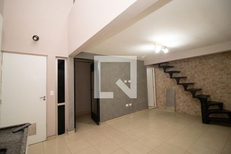 Cozinha / Sala de apartamento para alugar com 1 quarto, 45m² em Jardim Santa Barbara, Guarulhos