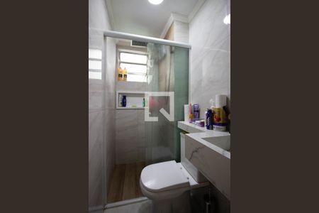 Banheiro de apartamento à venda com 2 quartos, 45m² em Vila Jacuí, São Paulo