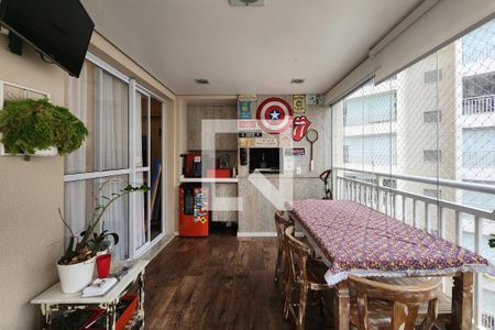 Apartamento à venda com 82m², 3 quartos e 2 vagasVaranda gourmet