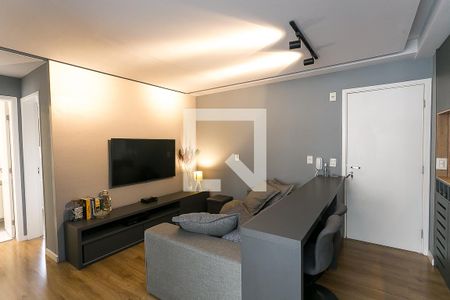 sala  de apartamento para alugar com 2 quartos, 57m² em Panamby, São Paulo