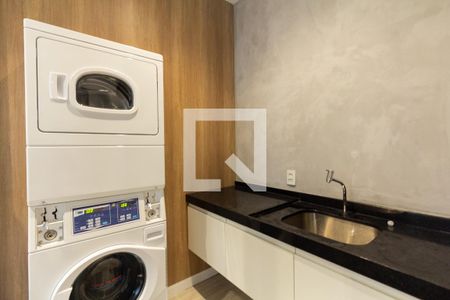 Studio à venda com 25m², 1 quarto e sem vagaLavanderia