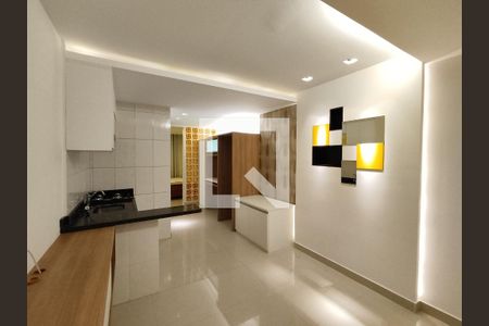 Sala/Cozinha de kitnet/studio para alugar com 1 quarto, 30m² em Norte (águas Claras), Brasília