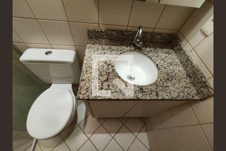 Detalhe do banheiro de kitnet/studio para alugar com 1 quarto, 30m² em Norte (águas Claras), Brasília