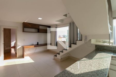 Sala de apartamento à venda com 2 quartos, 105m² em Vila Paris, Belo Horizonte