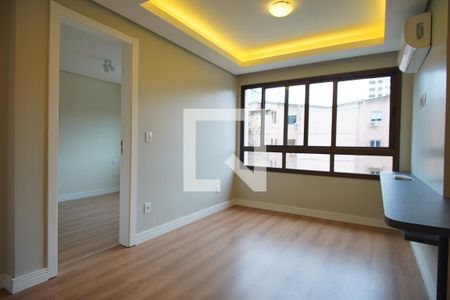 Sala de apartamento para alugar com 1 quarto, 34m² em Auxiliadora, Porto Alegre