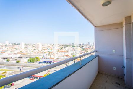 Varanda da sala de apartamento para alugar com 2 quartos, 68m² em Vila Humaitá, Santo André
