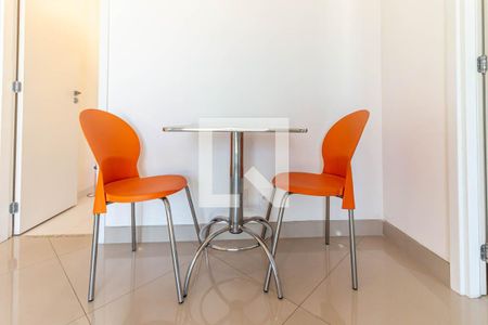 Sala - Detalhe Mesa de apartamento para alugar com 1 quarto, 37m² em Vila da Saúde, São Paulo